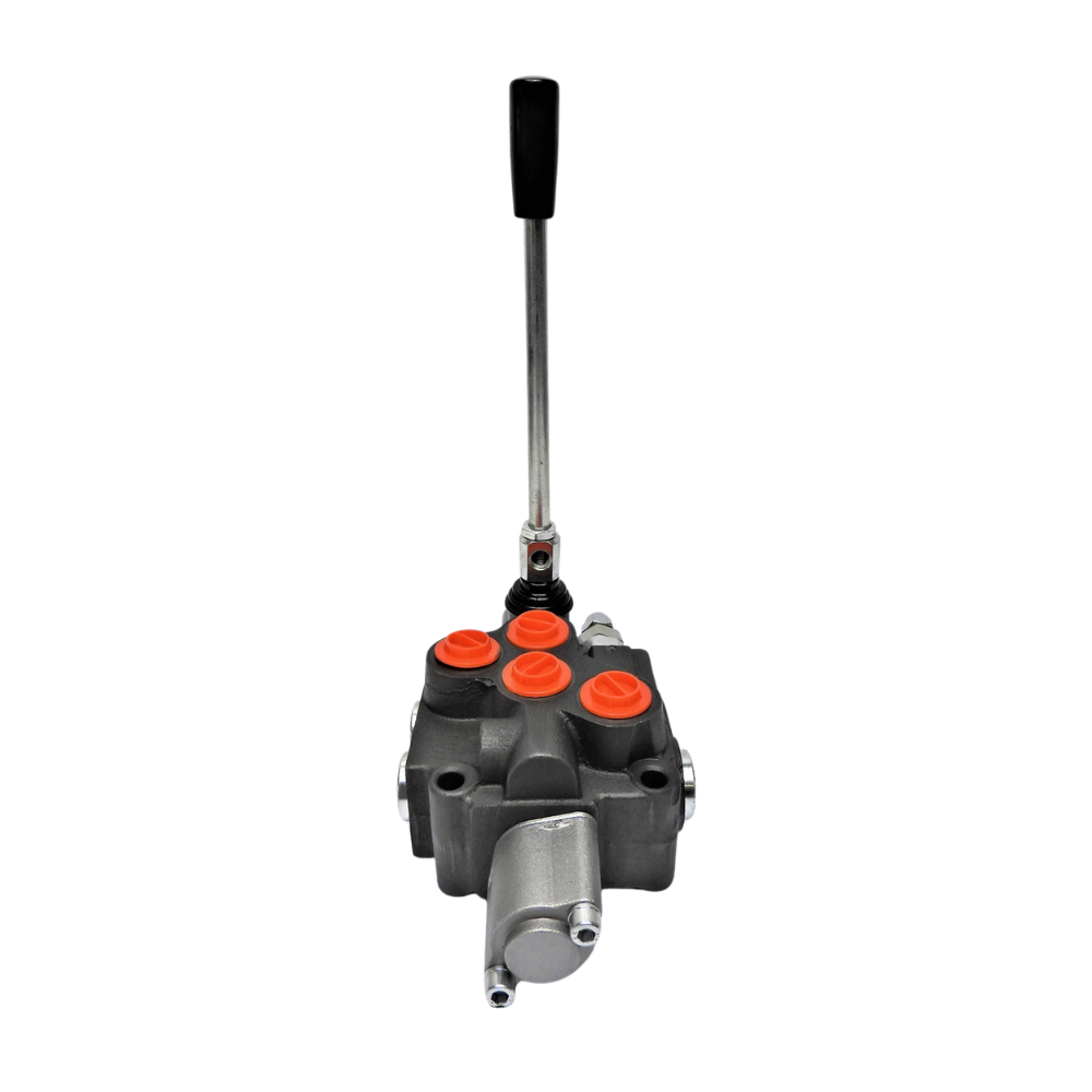 Hydraulic Flow Control Valve 1-2inch BSP Ports 1 Spool Double Acting 50 Lpm Monoblock valve DCV