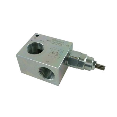 Hydraulic Inline Pressure Relief Valve 150-5000 Psi 1-4inch up to 1 BSPP Ports