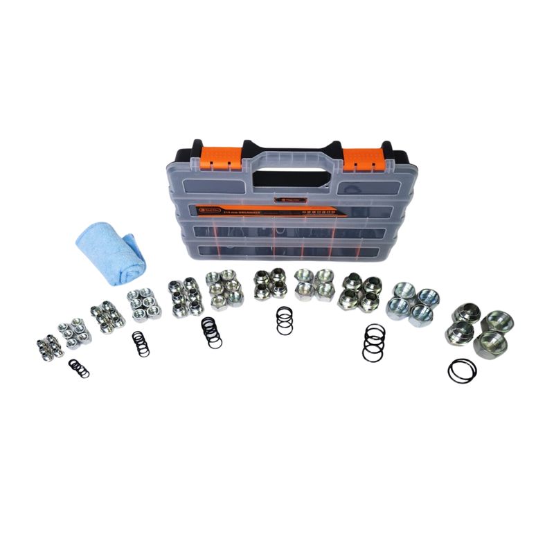 84 Pc JIC Plug & Cap Kit Dash 4 to 16 Strong Case + O rings - Australian Nationwide Shipping - Hydraulic.Online
