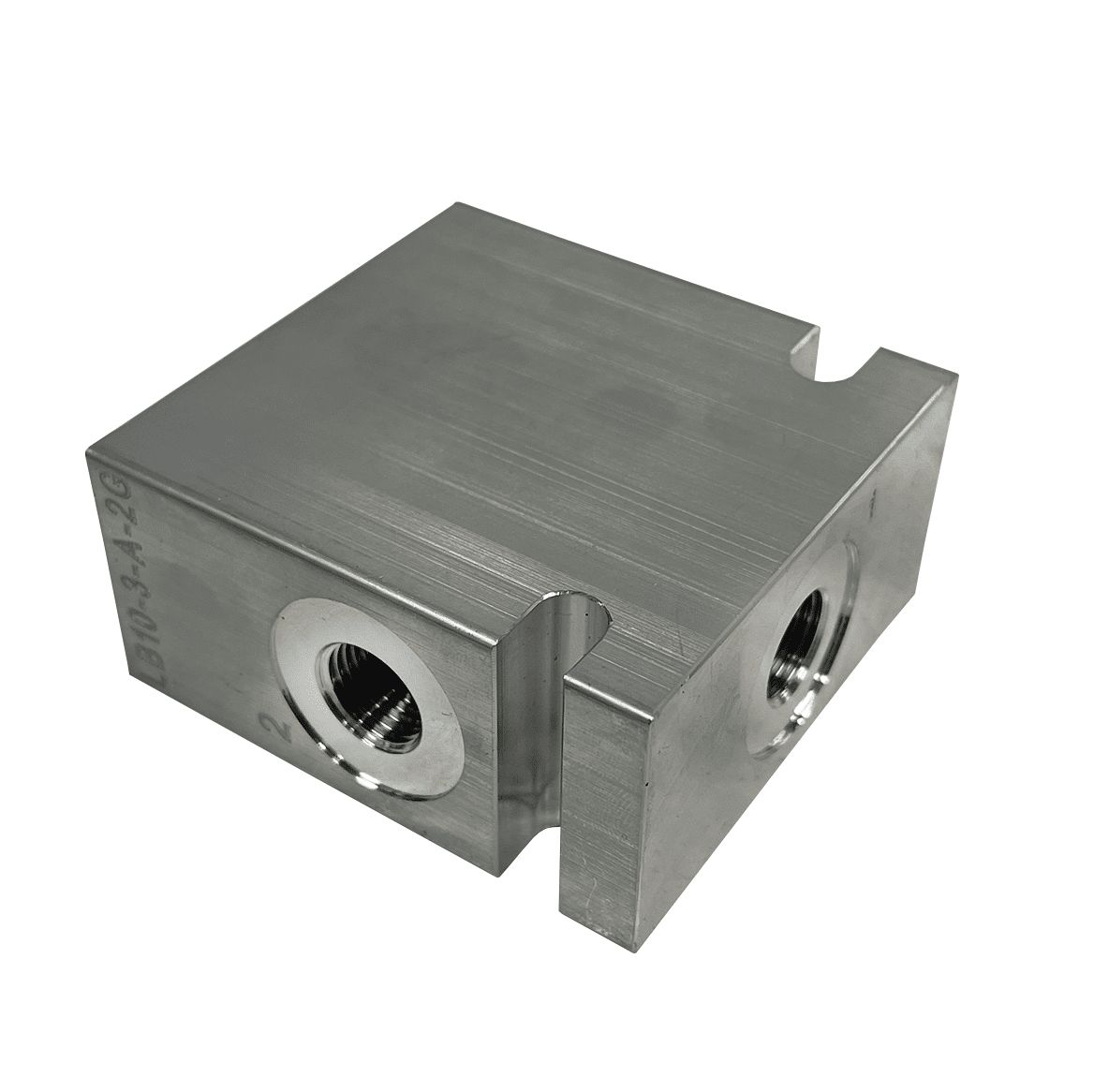 3-Port Cartridge Valve Bodies, Aluminium and Steel, 1/4 to 3/4 inch BSPP