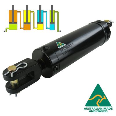 Phasing Cylinders Aussie Made 8” Stroke in 3" to 5" Bore