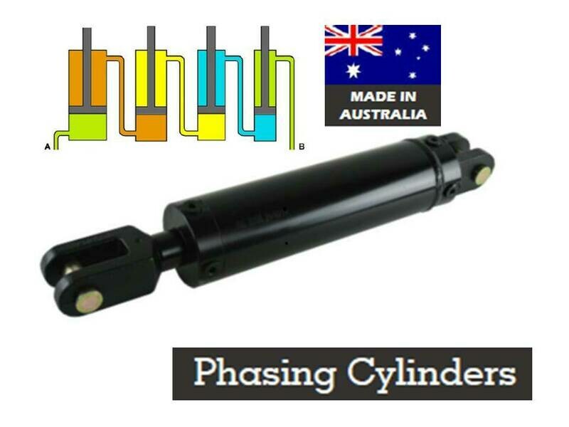 Phasing Cylinders Aussie made 16” Stroke 3 Phasing Cylinders Aussie made 16” Stroke 3" to 5" Bore