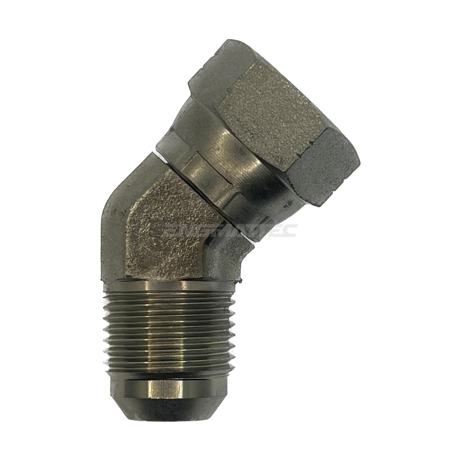 JIC Female x JIC Male 45° Compact, Size: Adaptor - (07) 7/16" JIC Female x (07) 7/16" JIC Male - 45° Compact