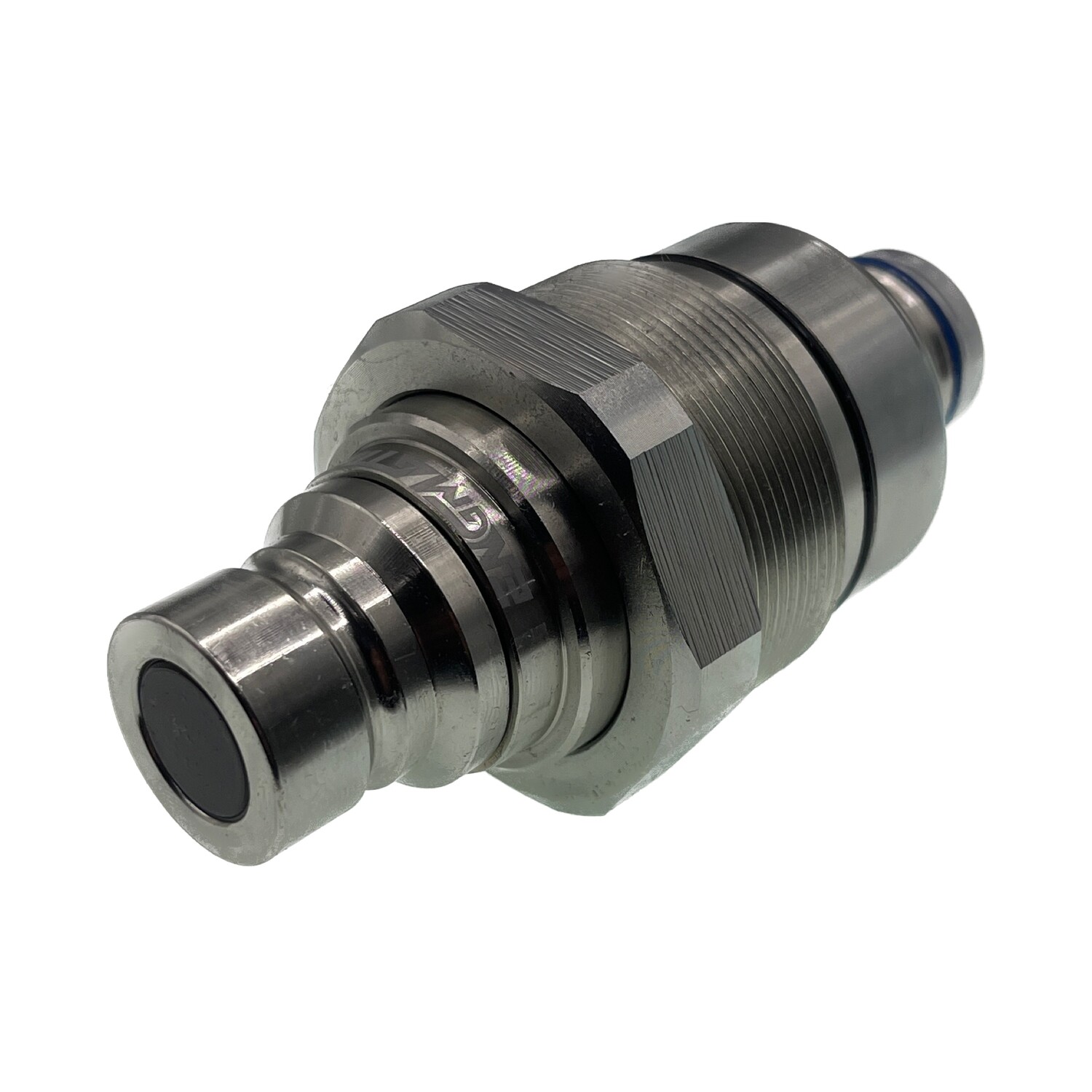 ENGMATTEC 4FFN-BOBCAT Male Quick Connect FLAT FACE Hydraulic Manifold coupler fitted with the “NEW STYLE" 4BD4FH manifold part No 7246799