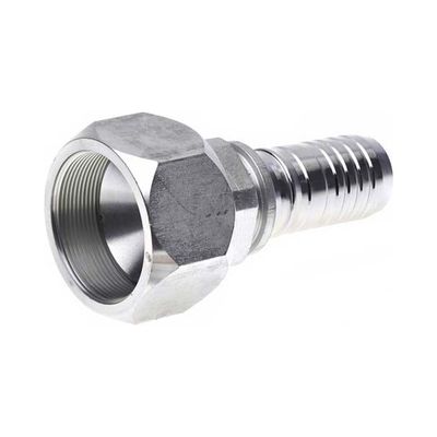 Gates GlobalSpiral JIC 37° Flare Female Swivel Multispiral Hose Tail - Stem & Ferrule Gates GlobalSpiral JIC 37° Flare Female Swivel Multispiral Hose Tail - Stem & Ferrule
