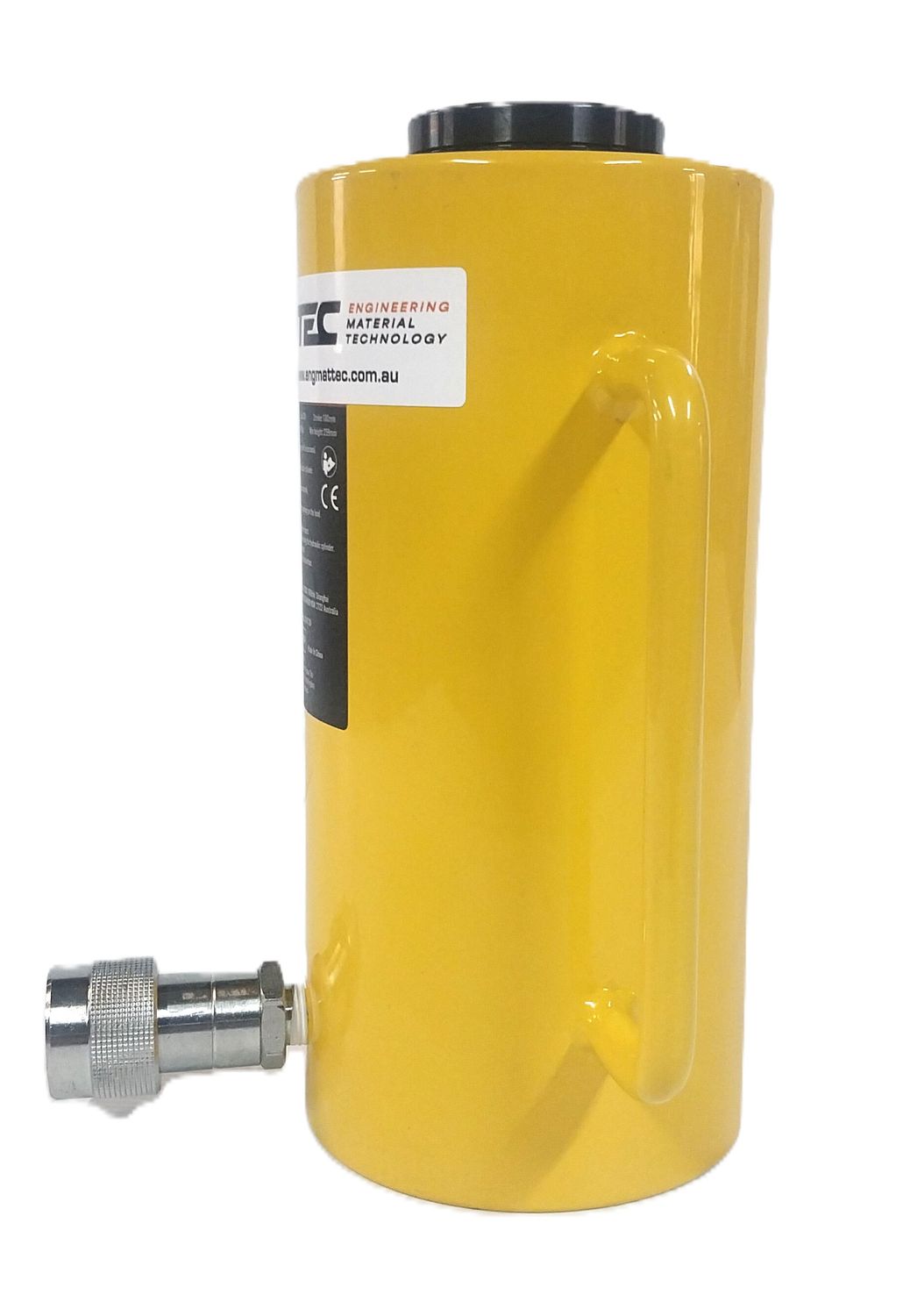 20-50 Ton Solid Rod Single Acting Jacking or Press Cylinders 10,000 PSI, Size: 20 Tonne x 150mm Stroke