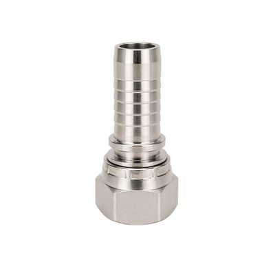 Hydraulic Stainless Steel 316 BSP Female Straight Hose Tail Barb Fitting
