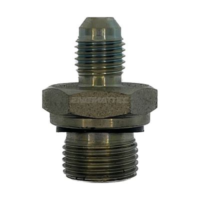 BSP Parallel Male x JIC Male Straight Valve to Hose Adaptor