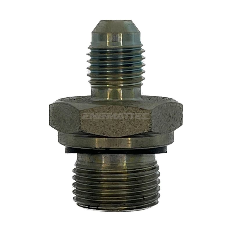 BSP Parallel Male x JIC Male Straight Valve to Hose Adaptor