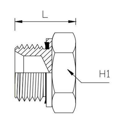 BSP Parallel Male Plug