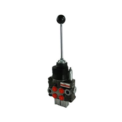 Dual Axis Joystick Controlled 2 Spool Hydraulic Valve 3-8 inch and 1-2inch inch ports