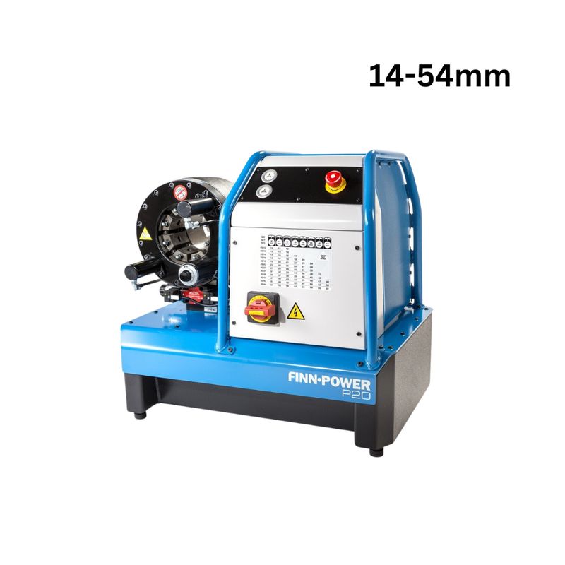FINN POWER 415AC 3 PHASE Hydraulic Hose Crimping Swage Machine 14 to 54 mm FINN POWER 415AC 3 PHASE Hydraulic Hose Crimping Swage Machine 14 to 54 mm