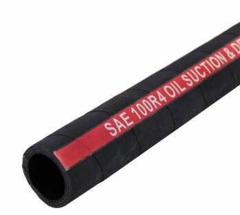 Oil Suction Hose 100R4, 3/4" to 3" inch 150 psi