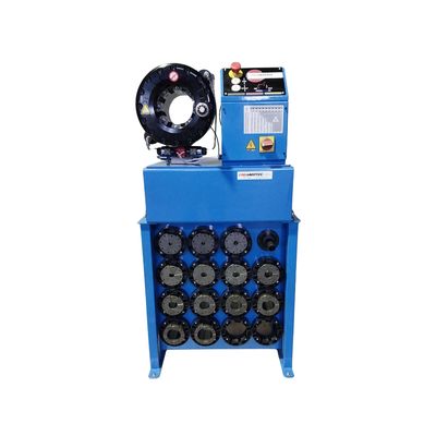 P32 2" Hydraulic Crimper, 14-75mm Automatic Foot Pedal 13 Dies