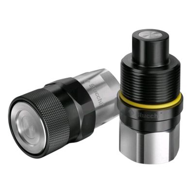 Stucchi VEP Screw-Together Flat Face Hammer Couplers - Heavy Duty - 1/4 to 2 Inch