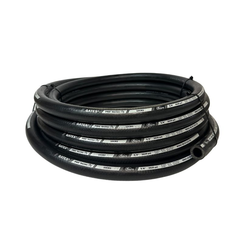 Gates Pro Series 10CR2 Hydraulic Hose - (10) 5/8 Gates Pro Series 10CR2 Hydraulic Hose - (10) 5/8" x 10, 20, 67m- 2 Wire - 3625 psi