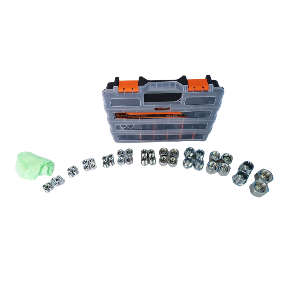 52 Piece METRIC Heavy (S) Plugs and Caps Kit sizes 14-36 mm