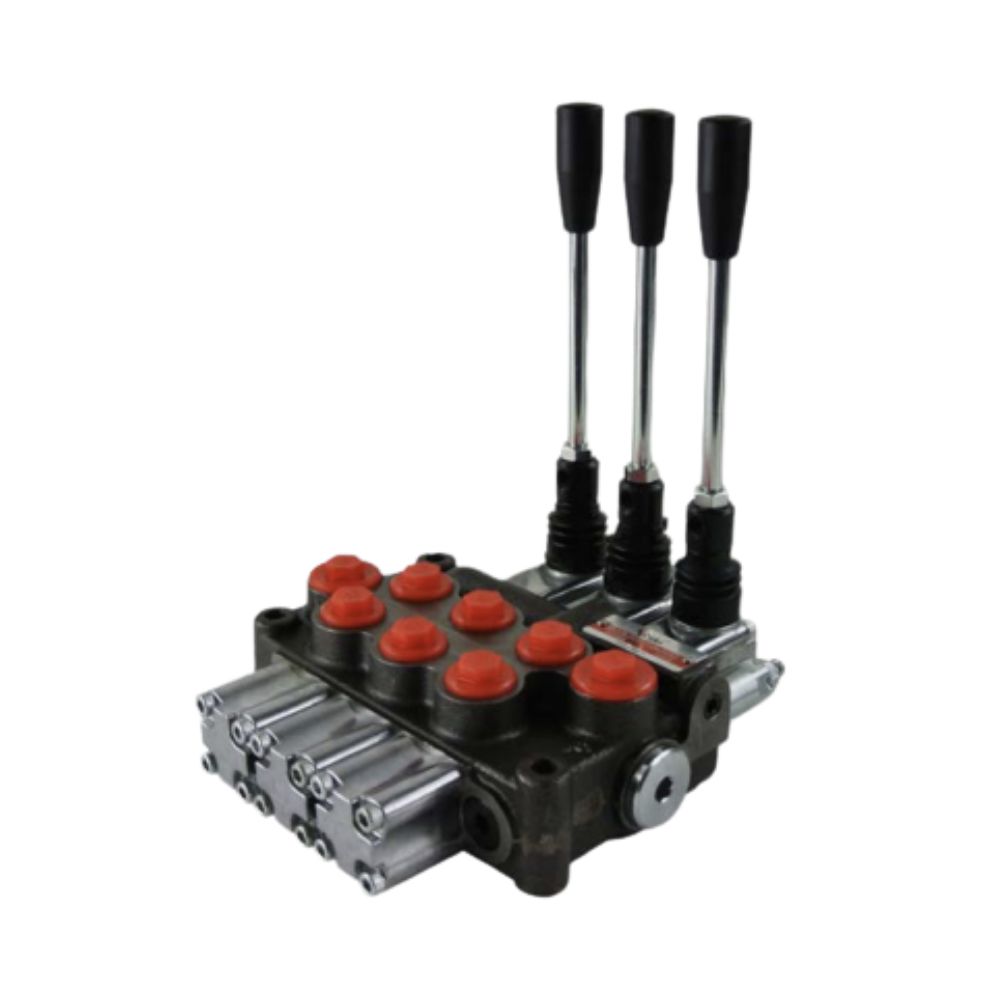 Youli MB3 Monoblock Valve – 3 Spool, 45 L/min, 3/8" BSPP
