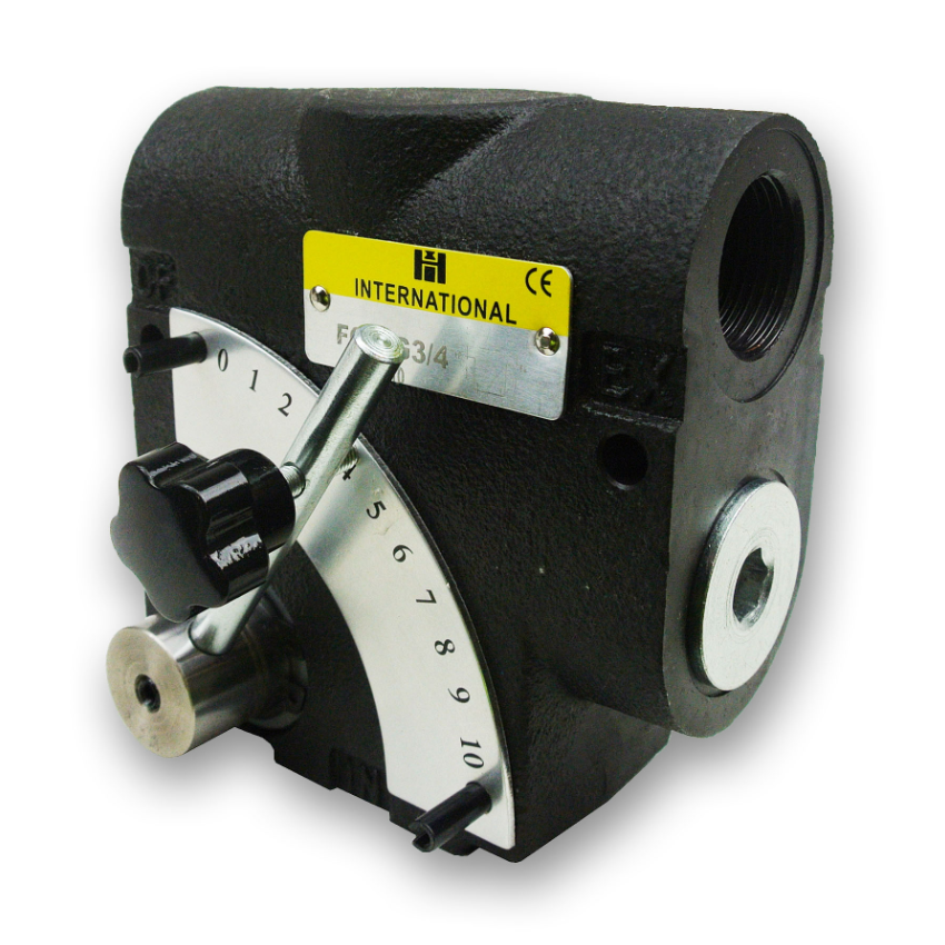 Pressure Compensated Priority Flow Control Valve