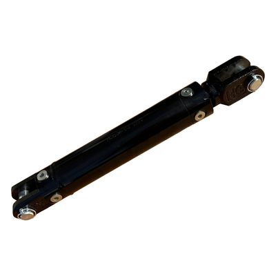 2.5 inch bore hydraulic cylinder with 1.5 inch chrome rod and female clevis ends