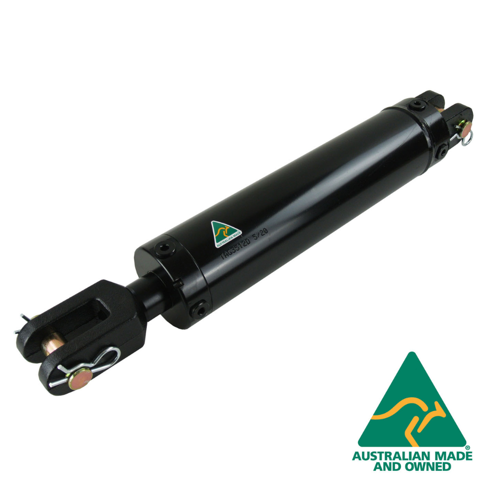 Tuff TAG AG Hydraulic Cylinder, 3.5 Hydraulic Cylinder Ram 3.5 inch bore Various strokes Australian Made 2 year warranty