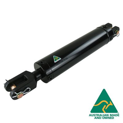 Hydraulic Cylinder Ram 3.5 inch bore Various strokes Australian Made 2 year warranty 