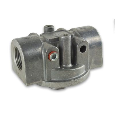 Spin-On Filter Heads 3/4" to 1-1/2" BSPP – Suction &amp; Return, Single or Dual (Alloy)