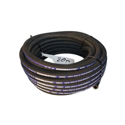 1/2" inch ENGMATTEC Two Wire Hydraulic Hose 20 to 800 metres 4,000 PSI - Wrapped Cover 1/2" inch ENGMATTEC Two Wire Hydraulic Hose 20 to 800 metres 4,000 PSI - Wrapped Cover