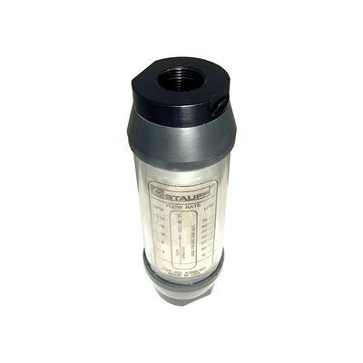 STAUFF Flowtell SFF Sight Flow Meter – Oil &amp; Water, 0.5 to 550 L/min, 3/8" to 1-1/2" BSPP
