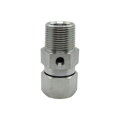 Pressure Testing Tee BSPT M x F with Optional TEST 20 Port Adaptor