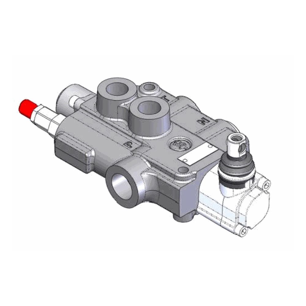 Badestnost Z80 Monoblock Valve – 1 to 6 Spool, 80 L/min, 1/2" BSPP, Spools and Spool Type (all spring return; float detents in float position): 1 Spool – Double Acting Cylinder, Spring Return (Z80-1-A1-GKZ1)