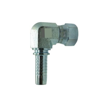 Hydraulic 2 wire Hose Tail Barb JIC Female 90° Compact 1/4" - 1" hose size  7/16" - 1 5/16" - Hydraulic.Online Nationwide Australia