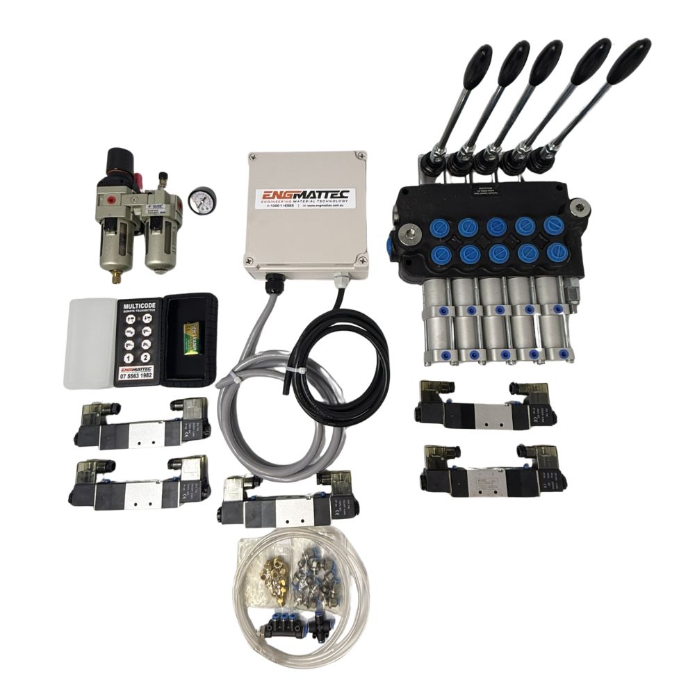 Remote Control 5 Spool Monoblock Valve 80lpm Tilt Trucks, Ready For Fitting European Best value package!