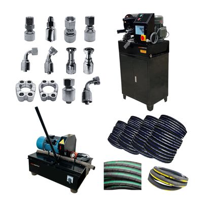 Hydraulic True Blue Hose Assembly Kit - One piece fittings BSP, JIC, ORFS, METRIC &amp; High pressure fittings