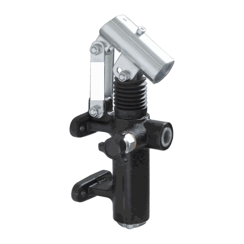 HV Hydraulic Hand Pump - Single Acting, Remote Mount, 20 to 70 cc, 200 to 350 Bar, Italian Made, Displacement and Release: 50 cc per Stroke - 280 Bar Max - With Release Knob - No Relief Valve