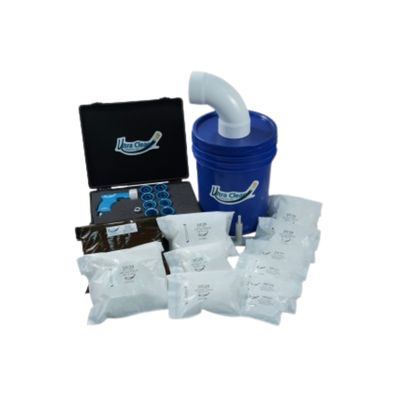 Ultraclean kit including projectiles, gun &amp; catching bucket