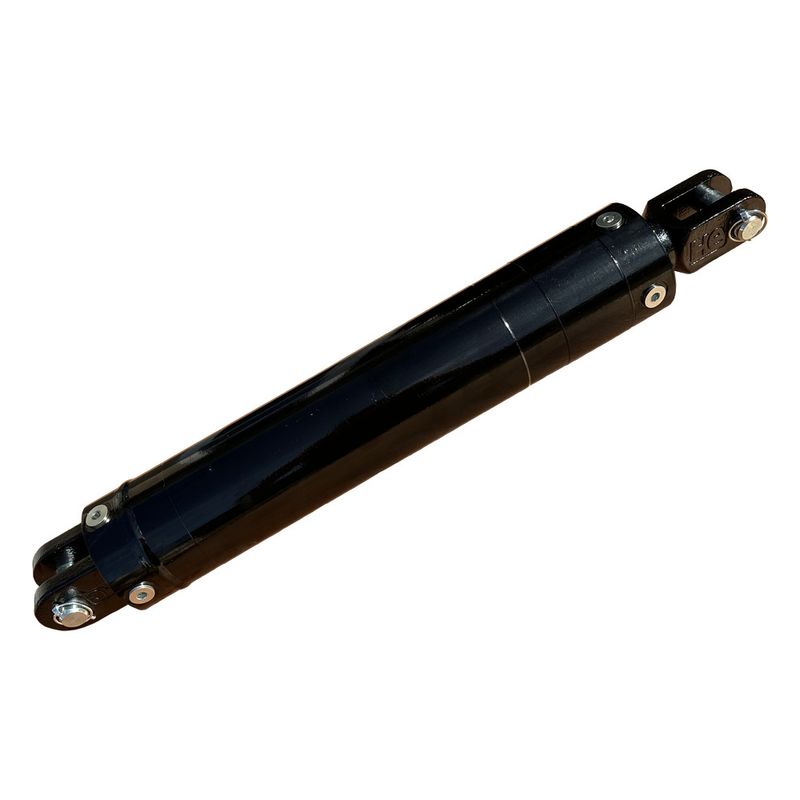 4 inch bore hydraulic cylinder with 2 inch chrome rod and female clevis ends