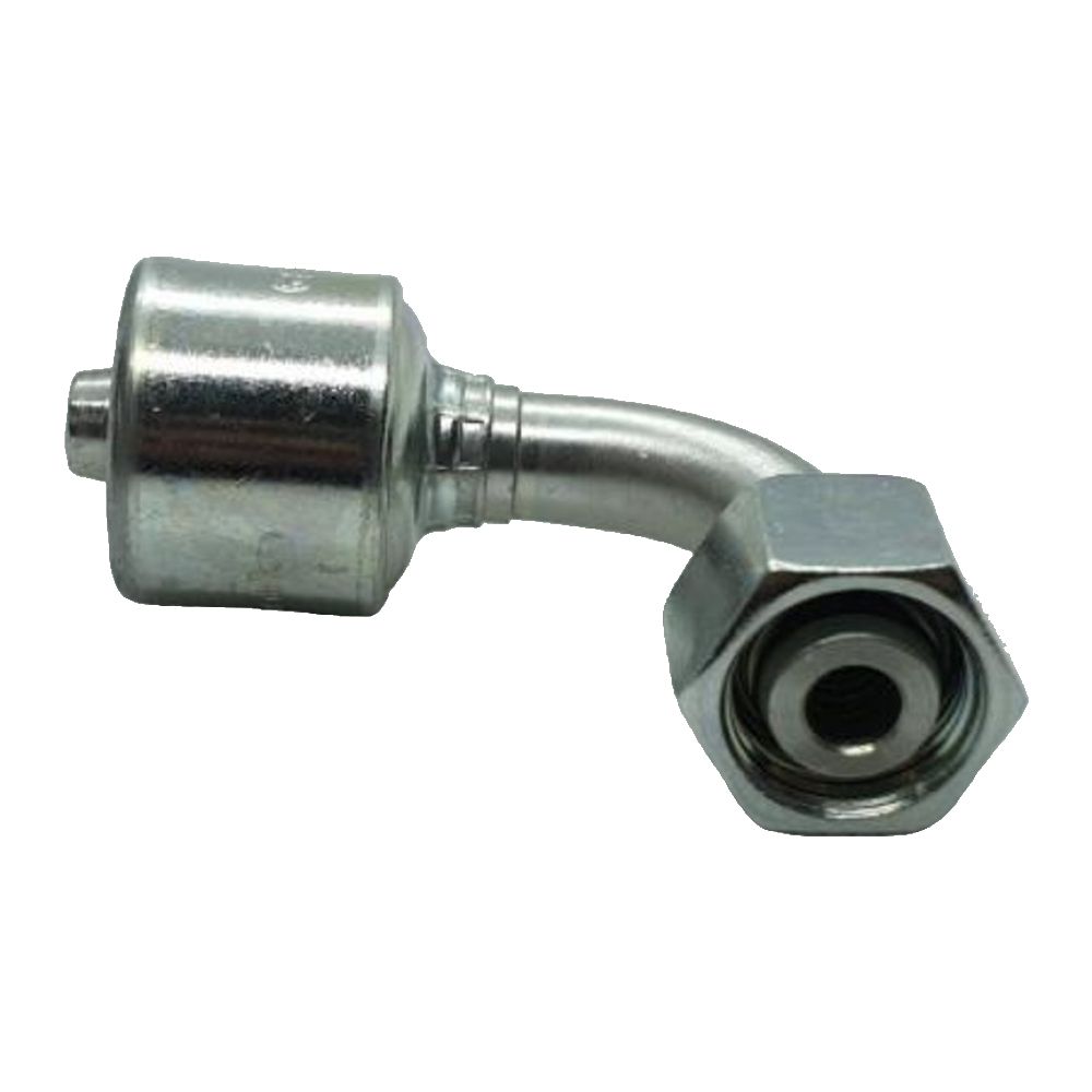 Hose Tail One Piece Metric Light Female 90° Swept - Gates