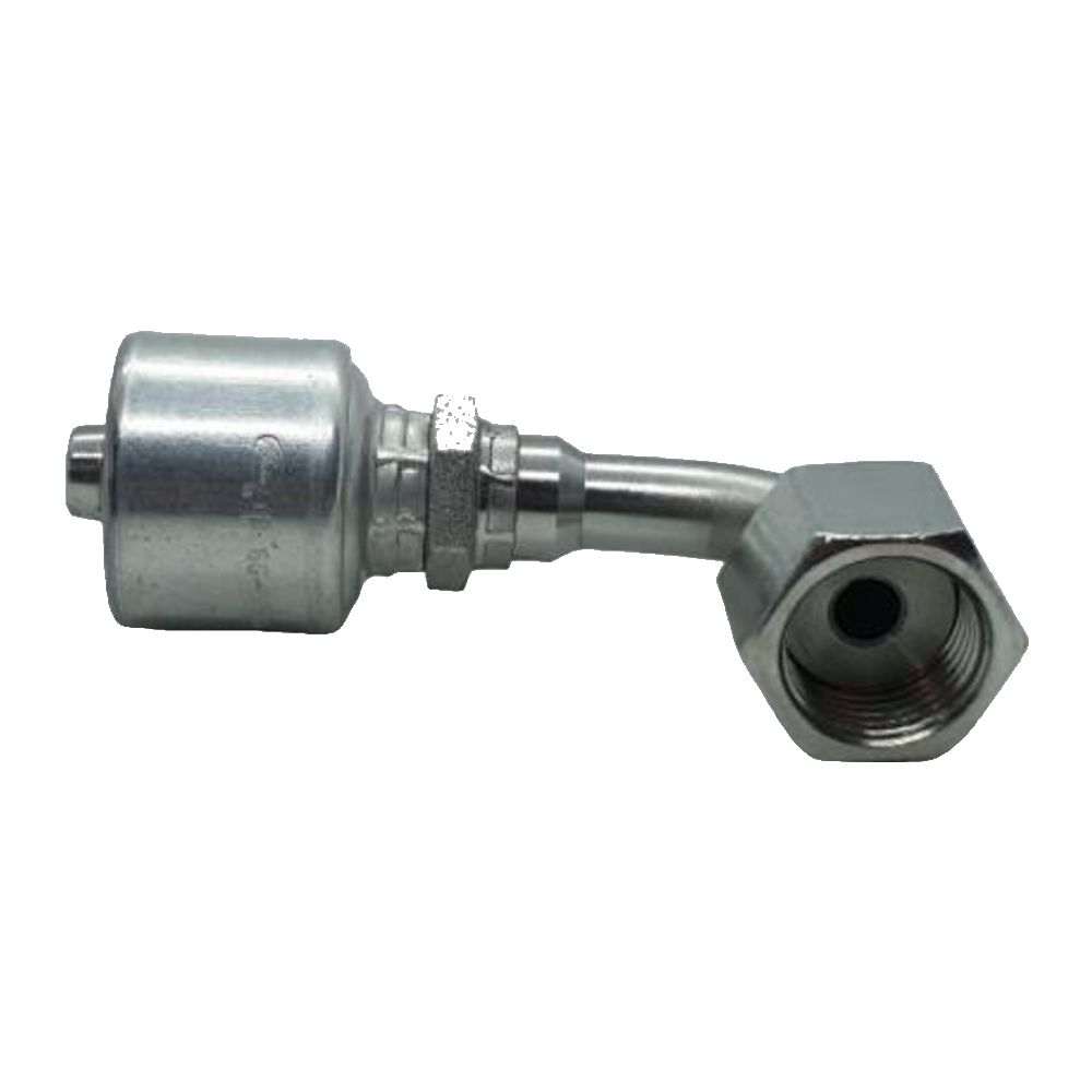 Hose Tail One Piece ORFS Female 90° Swept - Gates
