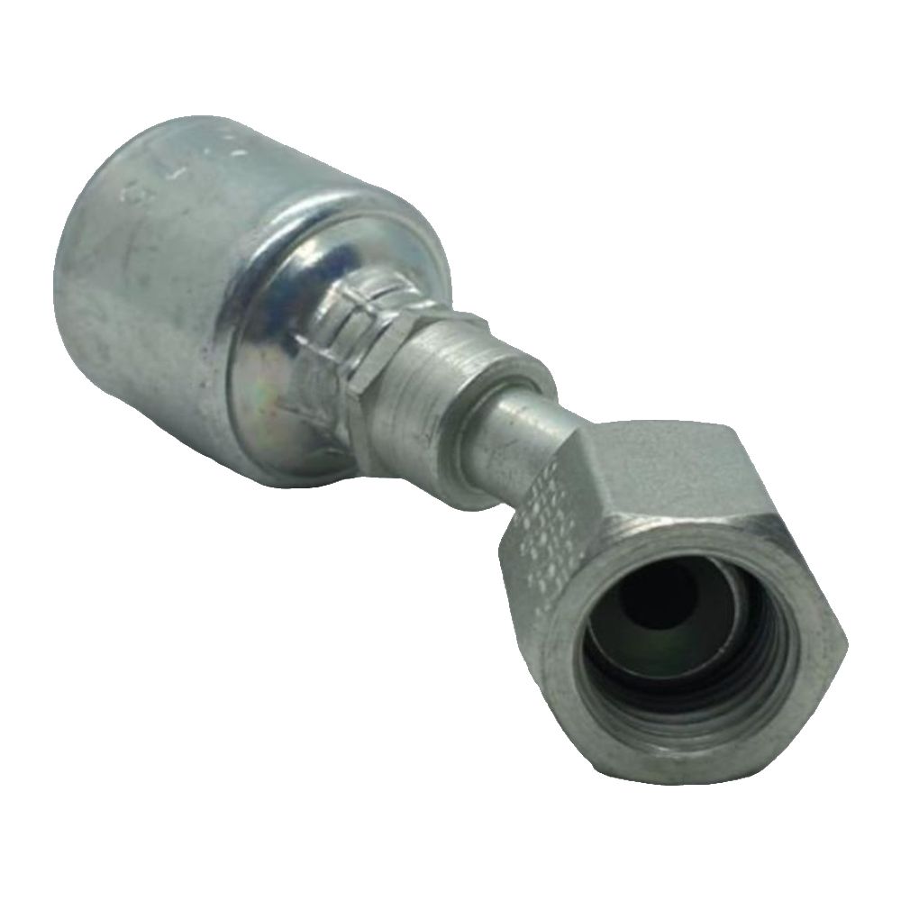 Hose Tail One Piece JIC Female 45° Swept - Gates