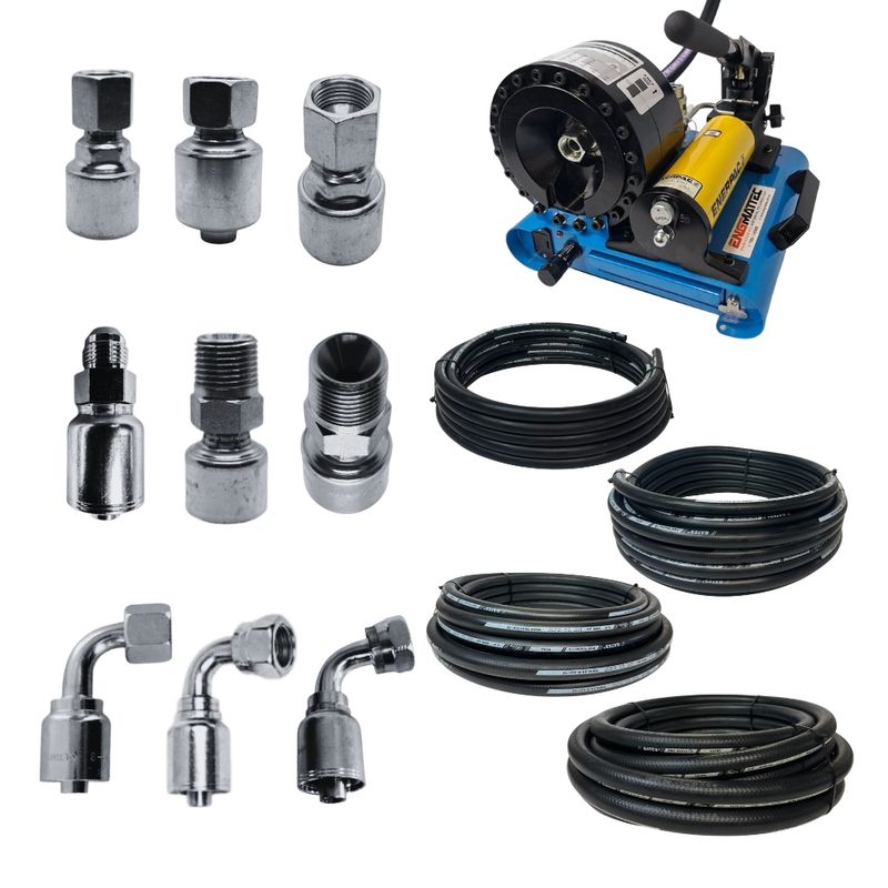 Gates Megacrimp Onepiece Hydraulic Crimping Little Ripper Kit