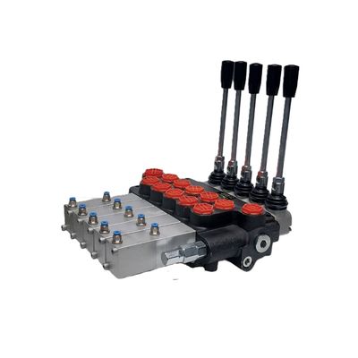 Tilt Tray Air Remote Control Hydraulic Valve 5 Functions with 5 x Air Actuated 80LPM
