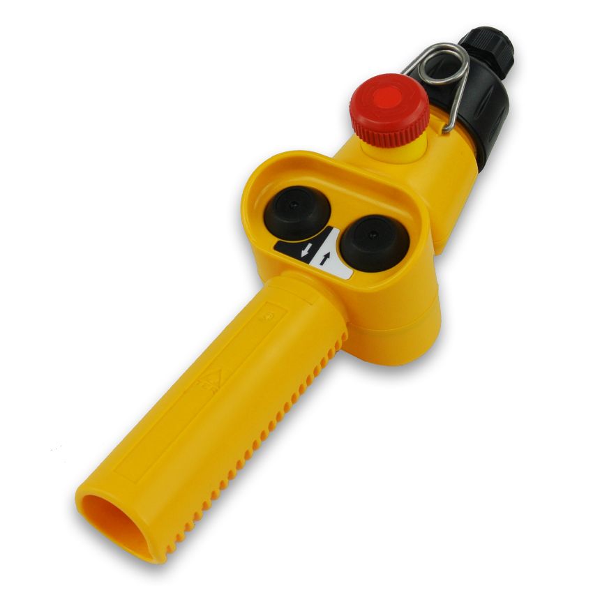 CHARLIE 240V AC Pendant Control Station - 2 Button (Made in Italy)