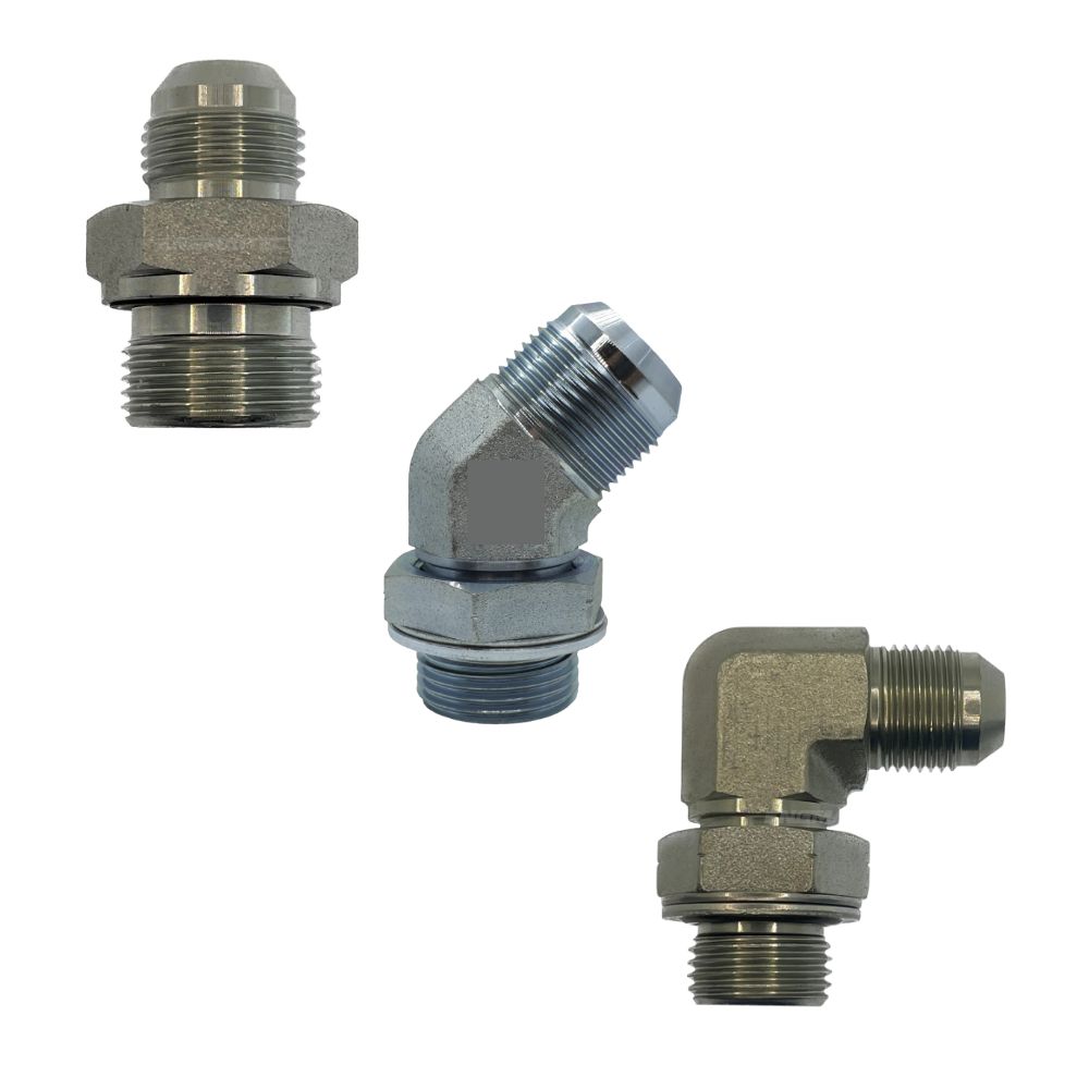 BSP Parallel to JIC Male adaptor starter kit