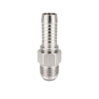 premium 316 stainless hydraulic hose barb connector