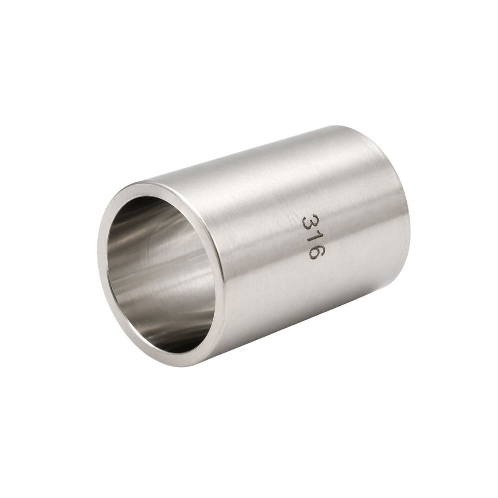 R14 PTFE hose ferrule stainless steel crimp fitting