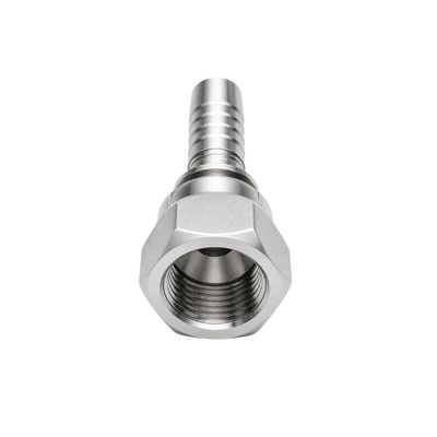 SAE 45 degree cone straight female fitting stainless steel hydraulic