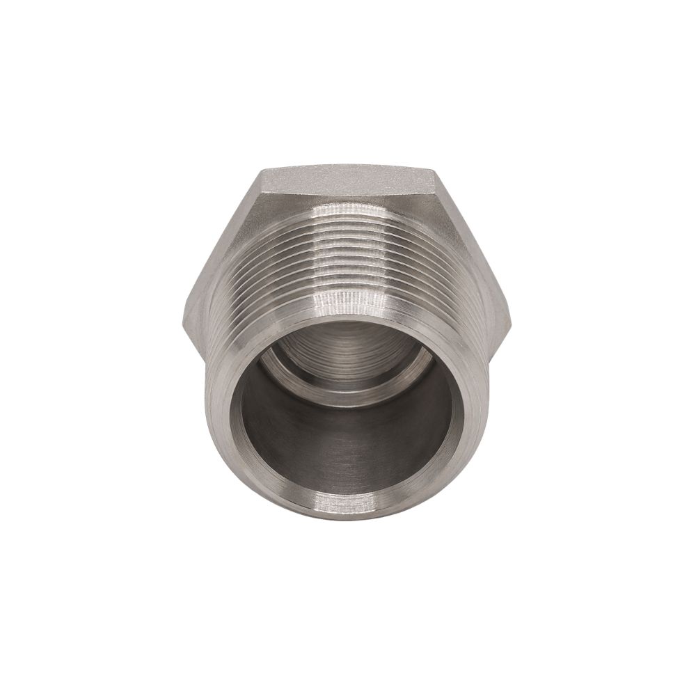 Engmattec 316 stainless BSP tapered male plug adaptor fitting