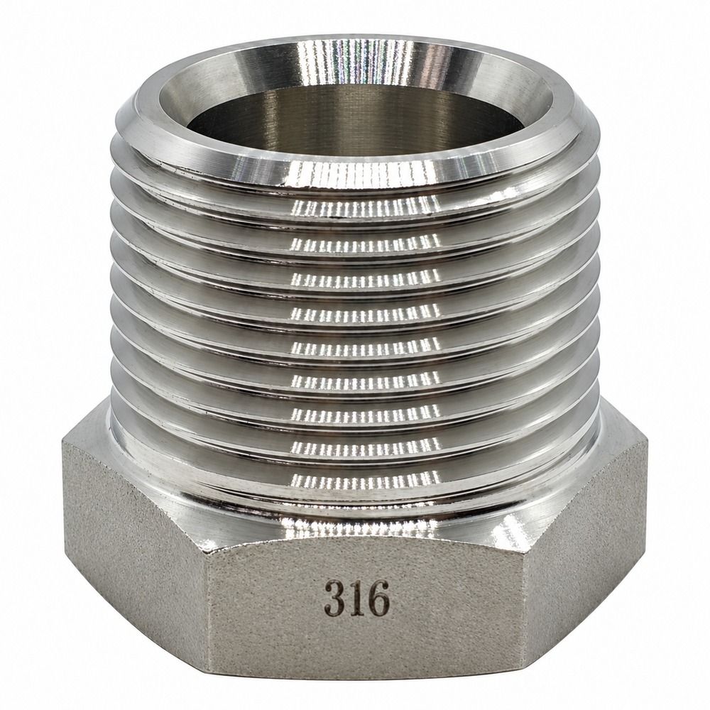 316 Stainless Steel BSP Tapered Male Plug