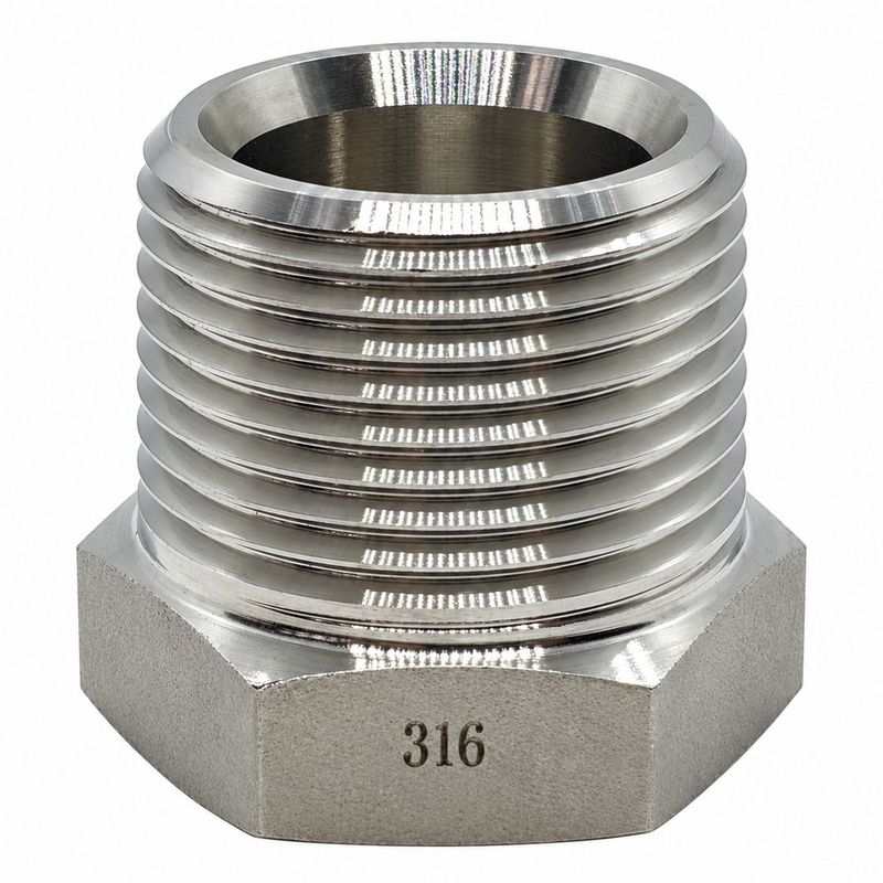 316 Stainless Steel BSP Tapered Male Plug